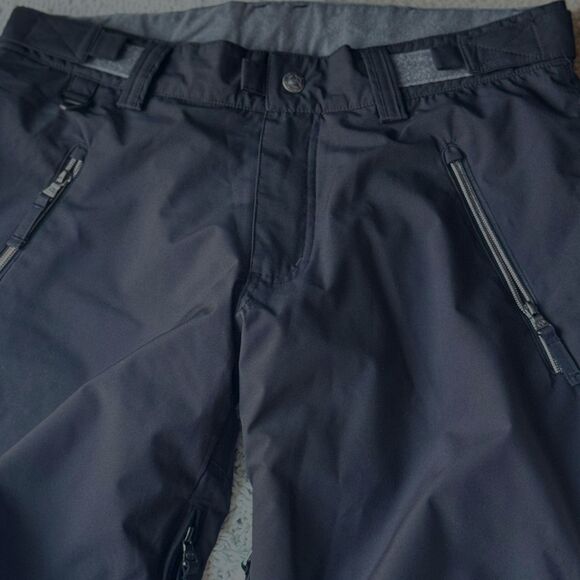 Turbine Women’s Black Waterproof Snow Ski Pants Size M | Insulated Cargo Pockets - Picture 7 of 7